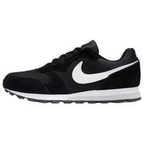 Nike MD Runner 2 Patogūs Patvarūs Kvėpuojantys Bėgimo Bateliai Moteriški Kedukai Juodi Balti 749869-018 36
