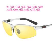 Nauji Anti-glare Naktinio Matymo Daugiažidūriniai Skaitymo Pilotiniai Saulės Akiniai Moterims Vyrams Presbiopija Sportiniai Skaitymo Akiniai Dioptrija UV400 NX 0 geltona