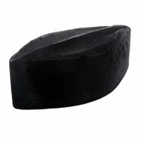 Pietryčių Azijos Musulmoniška Aksominė Malaizijos Valties Skrybėlė Vyriška Skrybėlė 56 cm black