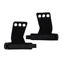 Ronglv Cowhide Fitness Wrist Wraps juoda spalva