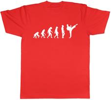 Evolution of Karate Mens Womens Ladies Unisex T   Shirt 5 M