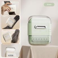Hair Cutting Trimmer Combs 6 In 1 Double Headed Manual Bangs Cutter Shaving Remover Thinning Beauty Haircut Styling Accessory žalia