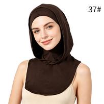 Muslim Hijabs Full Coverage Undercap Women Elastic Bonnet Underscarf Inner Headband Turban Cap