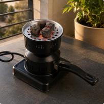 Briketų Uždegimo Degiklis Prietaisas Perforuotas Viršus Elektrinis Vėdinamas BBQ 110V Us Stove