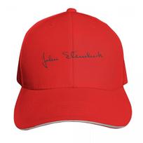 John Steinbeck Signature Baseball Cap Brand Unisex cap hard hat Custom Cap Luxury Unisex Hat Luxury Women Unisexs