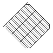 Pasidaryk pats vielinio tinklo panelės naminių gyvūnų narvui jūrų kiaulytėms, triušiams ir mažiems gyvūnams, pritaikomas aptvaras Black Thickened Square Mesh Door