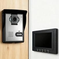 Wireless Video Doorbell Intercom 4-wire Intercom Video Waterproof Two-way Video Doorbell Intercom juoda