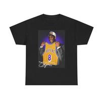 Kobe Bryant Retro Graphic Tee Los Angeles Lakers Nba Draft Day Unisex T-Shirt S