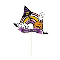 Halloween Cupcake Toppers Cake Toppers Sticks for Appetizers Halloween Party 1