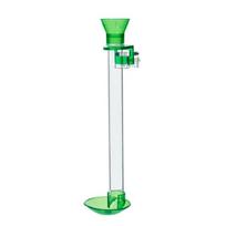 Fish Shrimp Feeder Clear Tube with Dish Clip to Aquarium for Tropical Fish