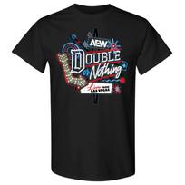 AEW DOUBLE OR NOTHING 2024 EVENT TEE AEW Official TShirt Unisex T-Shirt Graphic Tee S