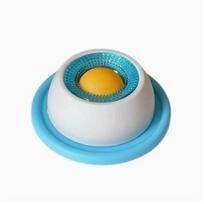 Blue Slow Feeder Dog Bowl Interactive Slow Eating Bowl to Gobbling Large Capacity Non for All Breeds