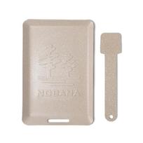 Grill Pan Mini Anti-corrosion Outdoor Picnics BBQ Baking Iron Tray Plate 1