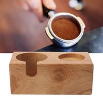 51-58mm Compatibility Coffee Tamper Stand Wooden Tamper Holder  Coffee Making Accessories 1#