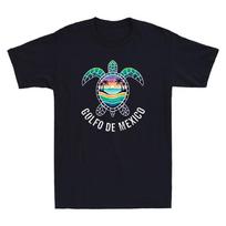 Golfo De Mexico Viva Mexico Gulf of Mexico Souvenir Funny Vintage Mens T-Shirt L