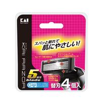 Kai Corporation Kai Razor replacement blades 5-blade (4 pack)