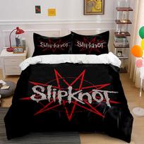 Slipknot Star Logo Bedding Set Bedding Duvet Cover Set Duvet Cover Pillowcases (1 * Duvet Cover 2 * Pillowcases, without duvet insert) 135x200cm