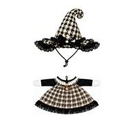 Halloween Costume for Porch Decoration, Funny Clothes for Outdoor Plastic Statue One Size juoda