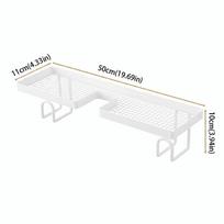 No-Drill Bathroom Storage Rack Large Capacity Sink Drying Rack Faucet Sink Shelf  Shower balta