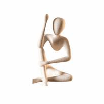Abstract Thinker Sculpture 3D Printed Human Body Statue Creative Mini Figurine  Home Decor balta