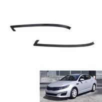 1Pair Left & Right Side Front Bumper Molding 865634C500 For Kia Optima 2014 2015 gray