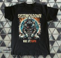 System Of a Down SOAD Wake Up Black Unisex T-shirt Size S-5XL  CS075 Unisex T-Shirt S