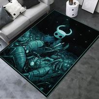 2025 Naujas Hollow Knight Kilimas Svetainės Miegamojo Namų Sofos Dekoras, Vaikų Žaidimų Neslystanti Grindų Kilimėlis 43 40x60cm( 15x23in ) black