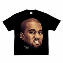 Kanye West Portrait Graphic TShirt Premium Cotton Trendy Hip Hop Merch Unisex Oversized Streetwear Summer Casual Tees 3XL