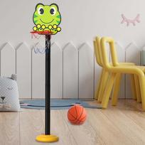 Backboard Basketball Goals Foldable Hoop Set Multifunction Adjustable Height Portable Frog
