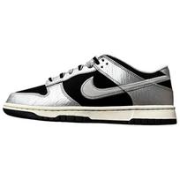 Nike Dunk Low Retro Metalo Sidabro Juodos Kreminės Vyriški Sportbačiai IM4413001 43 gray