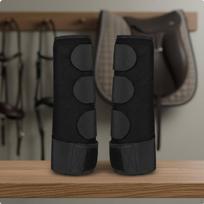 2 Pieces Equestrian Leg Boots AntiCollision Horse Wrap Thickened Padding Tendon for S Front Leg