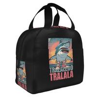John Pork is Calling Italian Brainrot  Lunch Bag Men Women Funny Meme Warm Cooler Insulated Lunch Box for Adult Office One Size