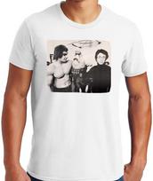 Big Guys Rule Lou Ferrigno and Bill Bixby Backstage unisex T-Shirt Big and Tall Too XXL
