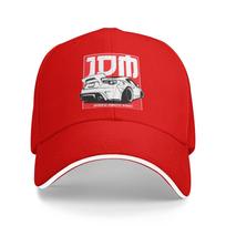 JDM Badge Japanese Drift Car Trucker Cap Outdoor Baseball Caps Snapback Adjustable Racing Cap High Quality Golf Wear Hiking Hat