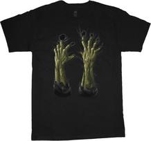 Halloween Costume T-shirt Mens Funny Mens Graphic Tees Zombie Apocalypse XXXL