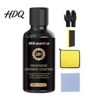 Car Surface Protective Film Ceramic Coating Graphene Nano Paint Sealant Kit 10H Hardness Hydrophobic Polish for Auto DIY Shine And Protection Bird