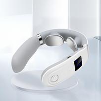 Multifunctional Cervical Massager, Household Neck Protector, Heated Mini Pulse Physiotherapy Device, Neck Massager Heating model balta