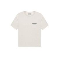 Fear of God Essentials Fall/Winter 2021 Short Sleeve Logo T-Shirt Unisex Tops Light-Heather-Oatmeal FOG-FW21-223 L