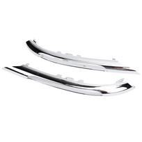 1 pora priekinio kairiojo dešiniojo buferio chromuotos apdailos juostelės Pakeitimas C250 C300 2012 2014 automobiliams 2048853074 2048852974 white