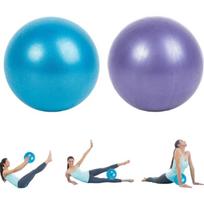 2PCS Soft Pilates Ball, 9.8 Inch Exercise Ball, Small Exercise Balls, Core Balance Soft Pilates Balls, for Yoga, Fitness, Core Training, Physical Pack of 2