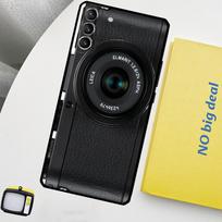 Retro Photo Camera Phone Case For Samsung Galaxy S25 Ultra S20 S21 S22 S23 Plus S9 S10 S25 FE S24 Ultra Cover Galaxy S23