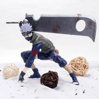 15cm Naruto Anime Figure Broadsword Hatake Kakashi Action Figures PVC Collection Figure Doll Ornaments Playthings Birthday Gifts No Box