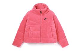 Nike pūkinės striukės moteriškos vintažinės rožinės su stovinčia apykakle vidutinio stiliaus kitos DD4655-622 XL