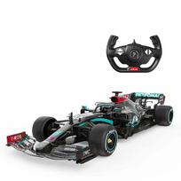 Rastar RC Car F1 Radio Control Black 1/12 Mercedes-AMG Car,