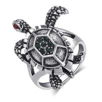 Little Turtle Ring Retro Ins Style Turtle Ring for Men and Women 6