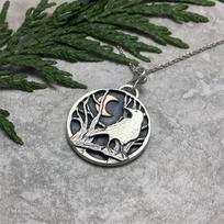 Retro Creative Retro Crow Pendant Necklace Fashionable Versatile Necklace 50CM(Necklace Size)