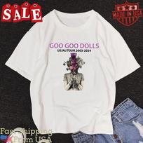 Goo Goo Dolls USAU 2023-2024 Tour Gift For Fans Unisex All Size Shirt MI232 S