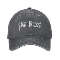 Junior H Merch Sad Boyz  Denim Cap Casual Baseball Caps Adjustable Hat Summer Unisex Baseball Hats One Size