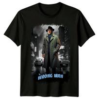 Netinkamas žmogus (1956 m) Filmo plakato įkvėpti unisex marškinėliai Retro marškinėliai S