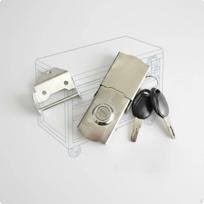 Motorcycle Trunk Lock Portable Tail Box Kit AntiBurglary